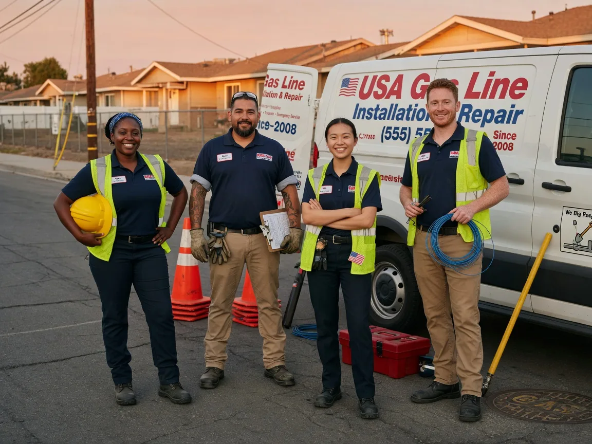 Gas Line Installation company in Melville, MT